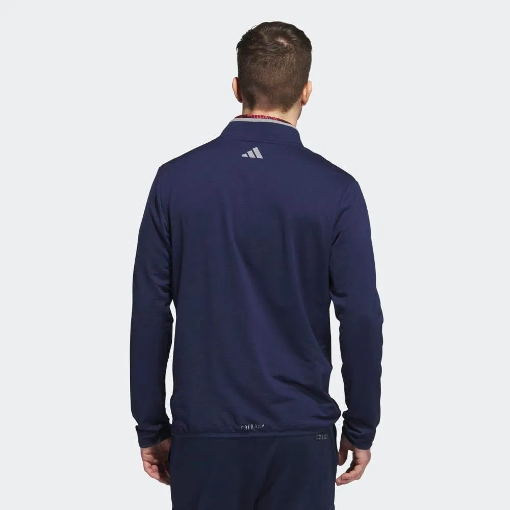 Мужская толстовка с молнией 1/4 adidas Cold.rdy — фото 3