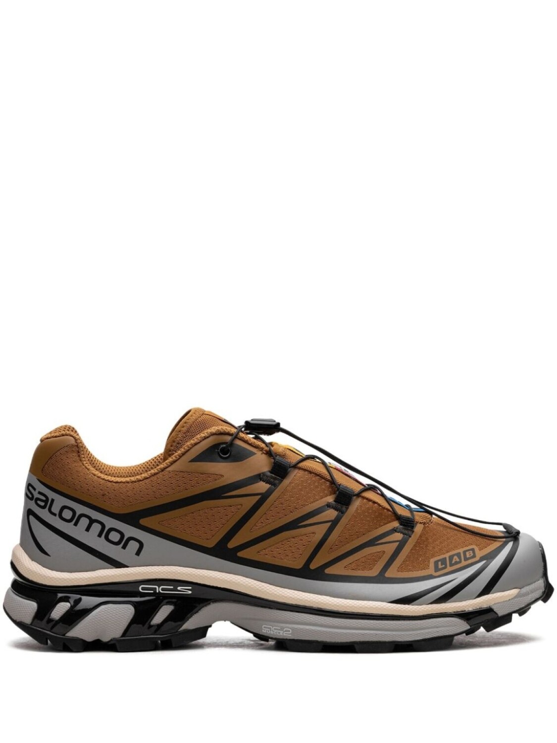 

Кроссовки Salomon With a Buckle, коричневый/серый