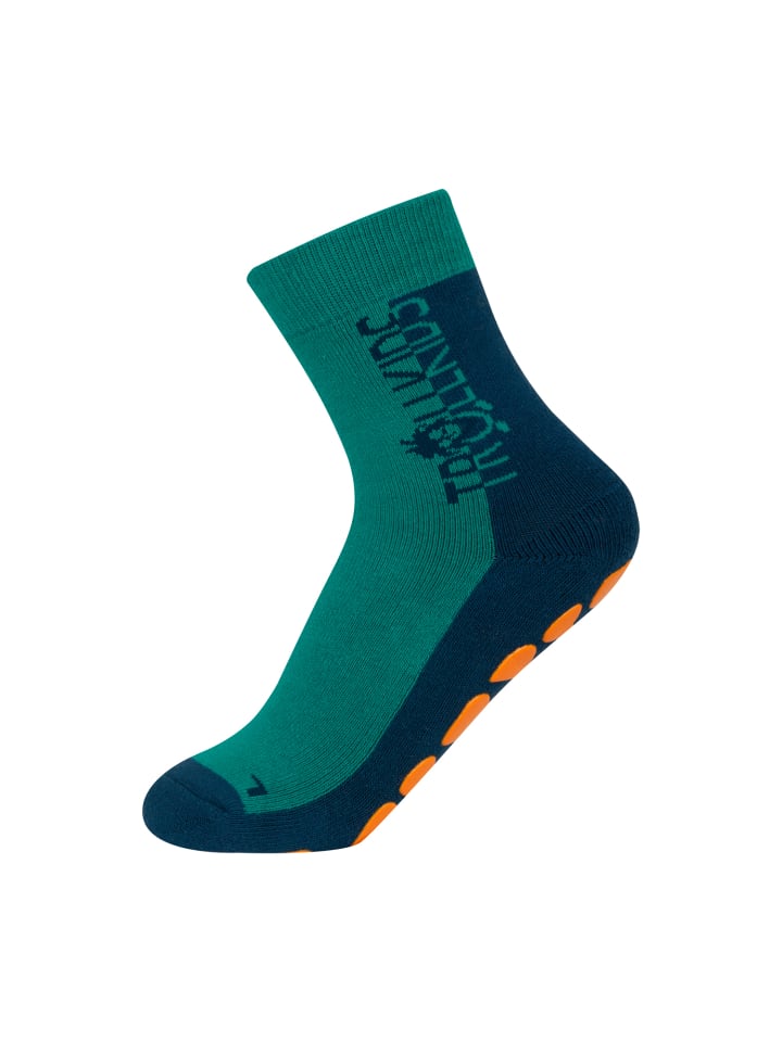 

Носки Trollkids, цвет sea green