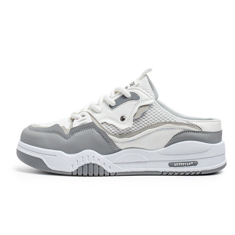 

Sportful Скользоустойчивые, износостойкие, дышащие мужские кэжуал кеды низкие бело-серые, цвет White Gray