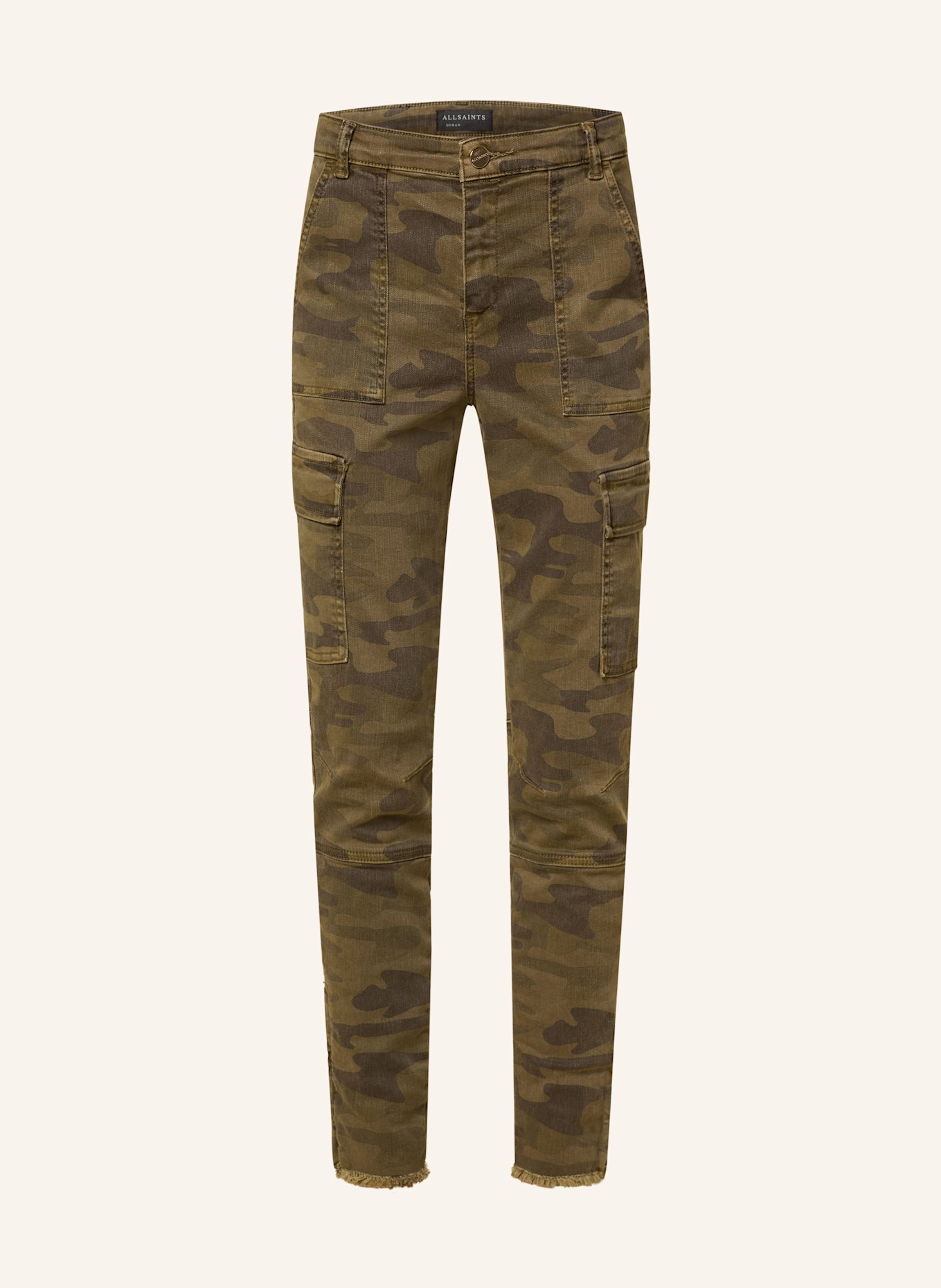 

Брюки карго duran Allsaints, зеленый