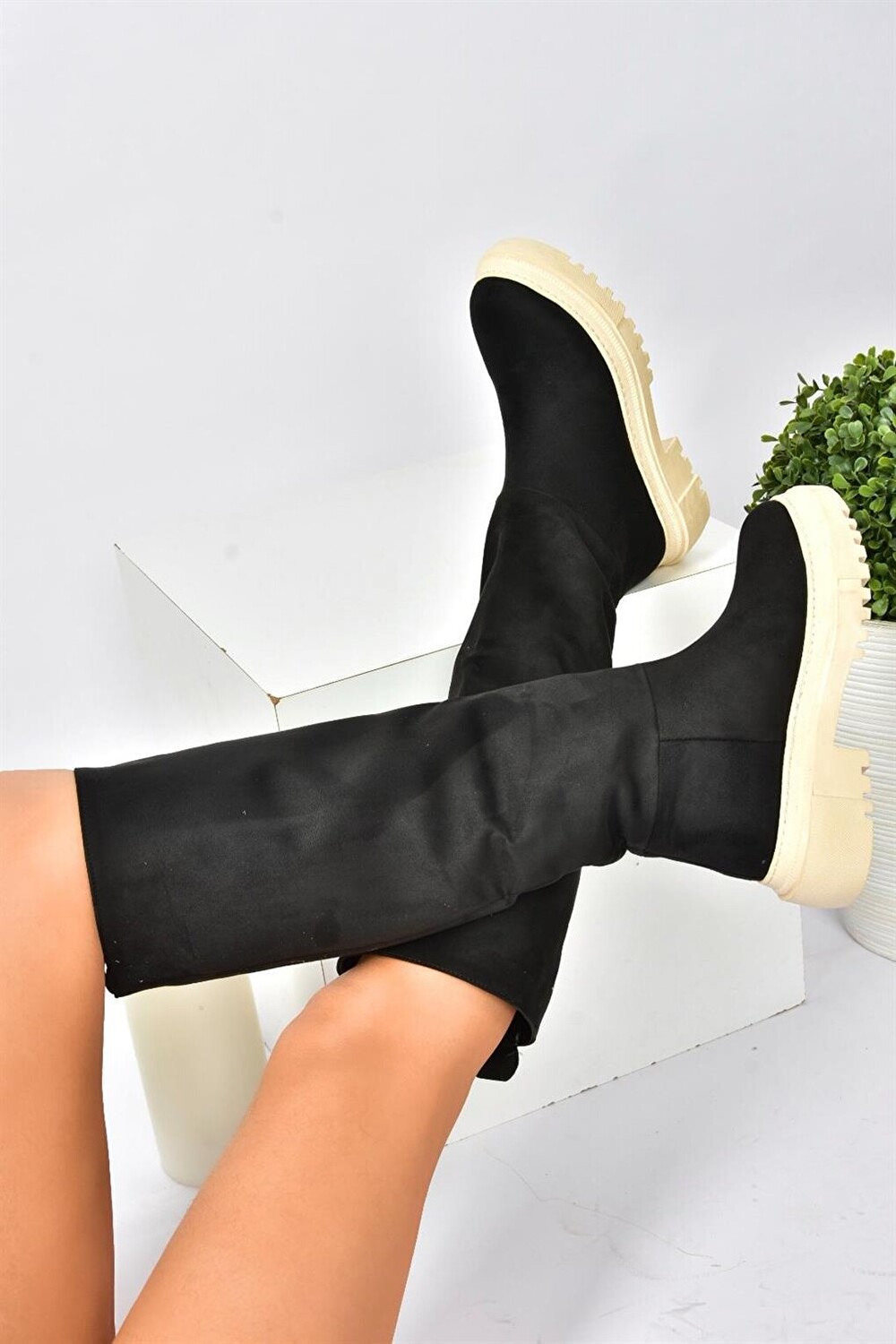 

N7261477 Черные женские ботинки Fox Shoes, Черный, N7261477 Черные женские ботинки Fox Shoes