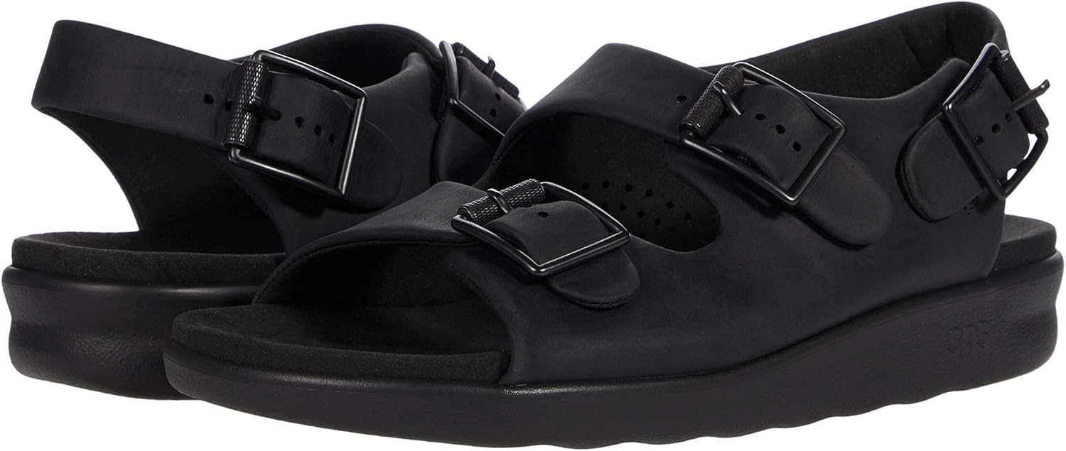 

Сандалии SAS Bravo с регулируемой высотой, черный