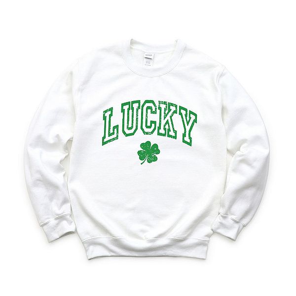 

Свитшот Lucky clover с эффектом поношенности Simply Sage Market, White, Белый, Свитшот Lucky clover с эффектом поношенности Simply Sage Market, White