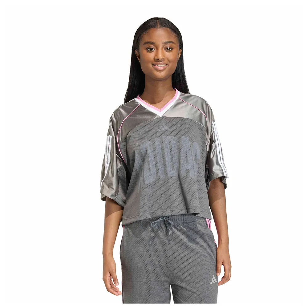 

Футболка с коротким рукавом adidas Stadium Mesh, серый