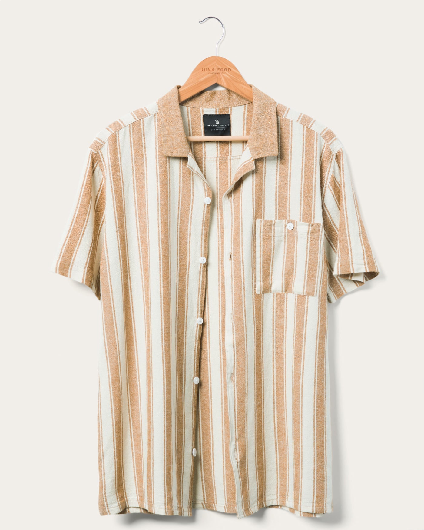 

Рубашка Dawkins Pocket Camp Junk Food Clothing, цвет saffron