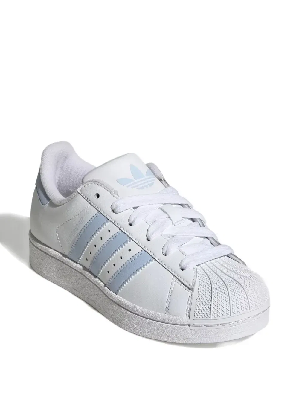 Кеды Superstar II на шнуровке Adidas Kids, белый