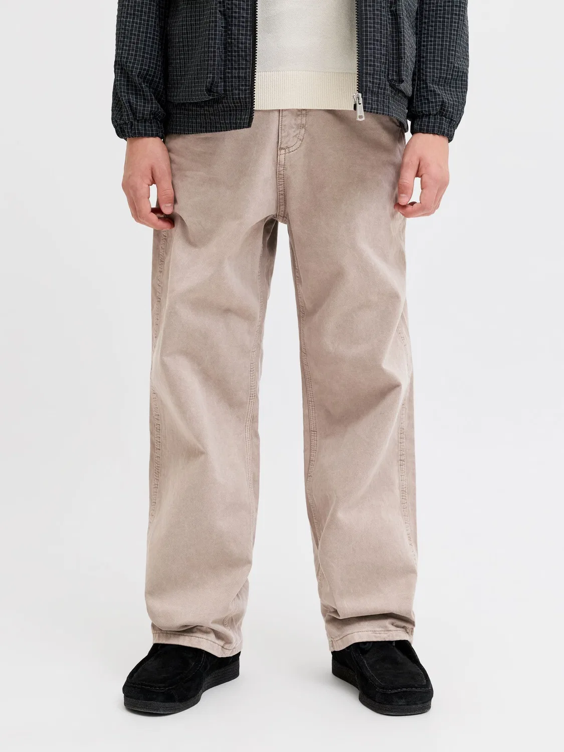 Штаны из органического хлопка, JACK & JONES Junior, стринг — фото 3