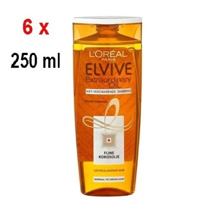 

Loreal Paris Elvive Экстраординарный шампунь с кокосовым маслом 250 мл, L'Oreal