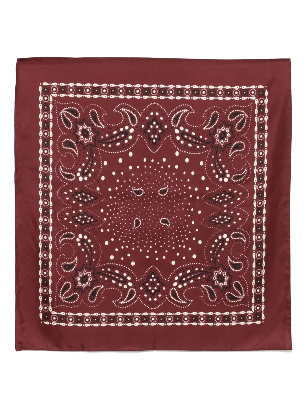

Шарф Heritage Paisley SANDRO, красный