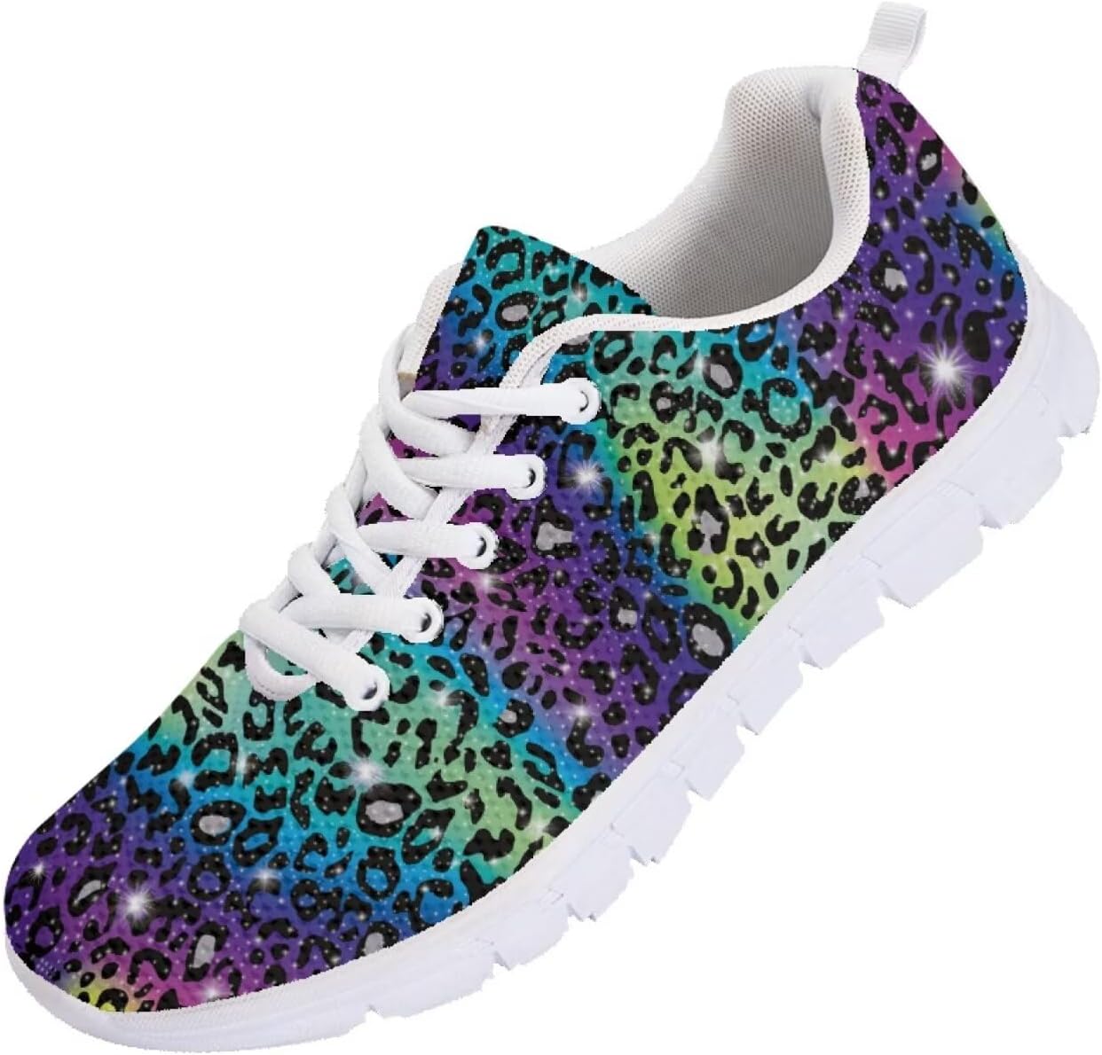 

Мужские кроссовки Funnydude Funny Print для бега, легкие и удобные, осенние кроссовки для тренировок, Color Leopard