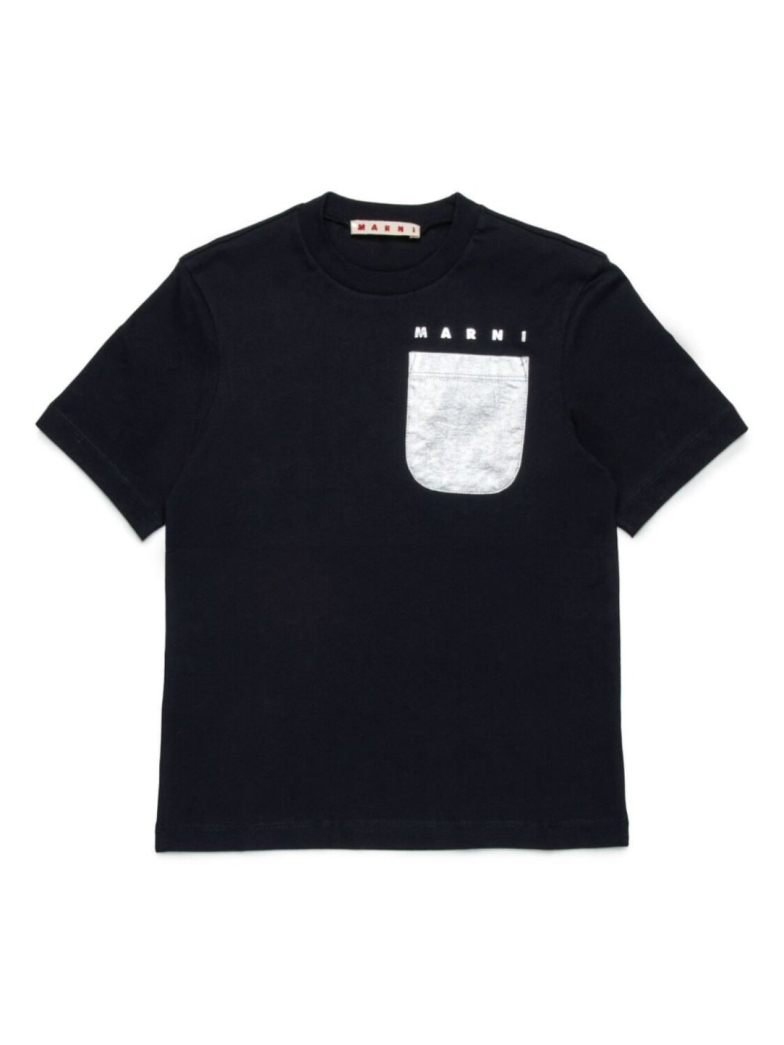 

Marni Kids футболка из хлопка с логотипом, черный
