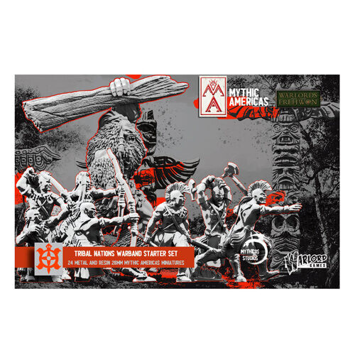 

Фигурки Mythic Americas: Tribal Nations Warband Starter Set