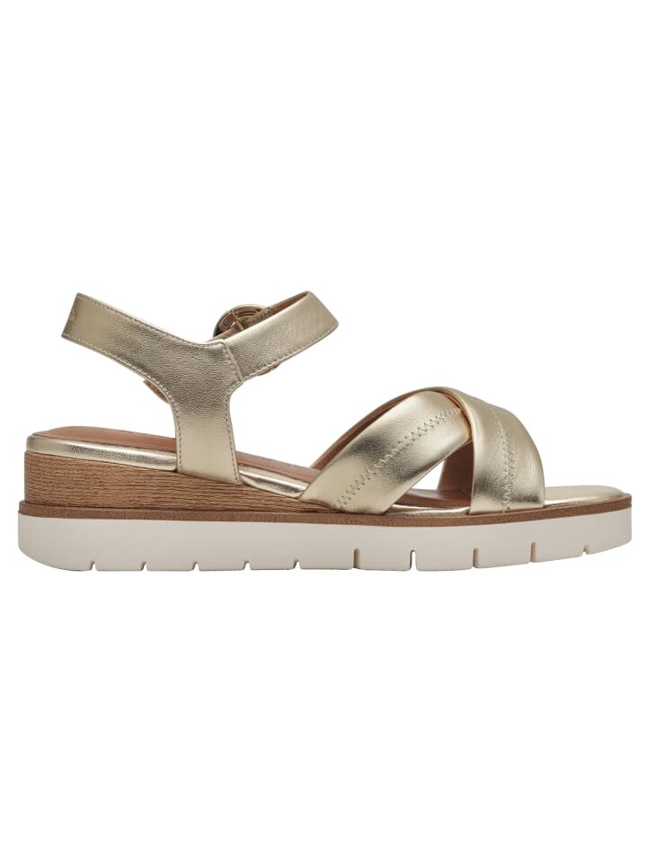 Сандалии на плоской подошве Tamaris Sandalette, цвет light gold — фото 3