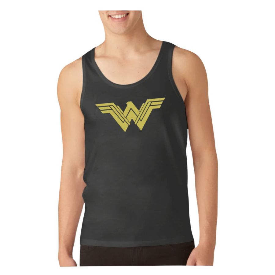 

Мужская майка с логотипом Clean Line (для взрослых) Batman V Superman, Charcoal