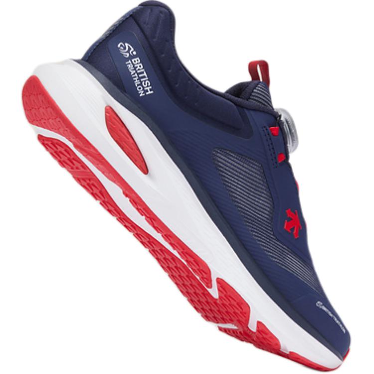 DESCENTE Кроссовки для бега RUNNING Collection с низким верхом, противоскользящие, износостойкие, синие — фото 4