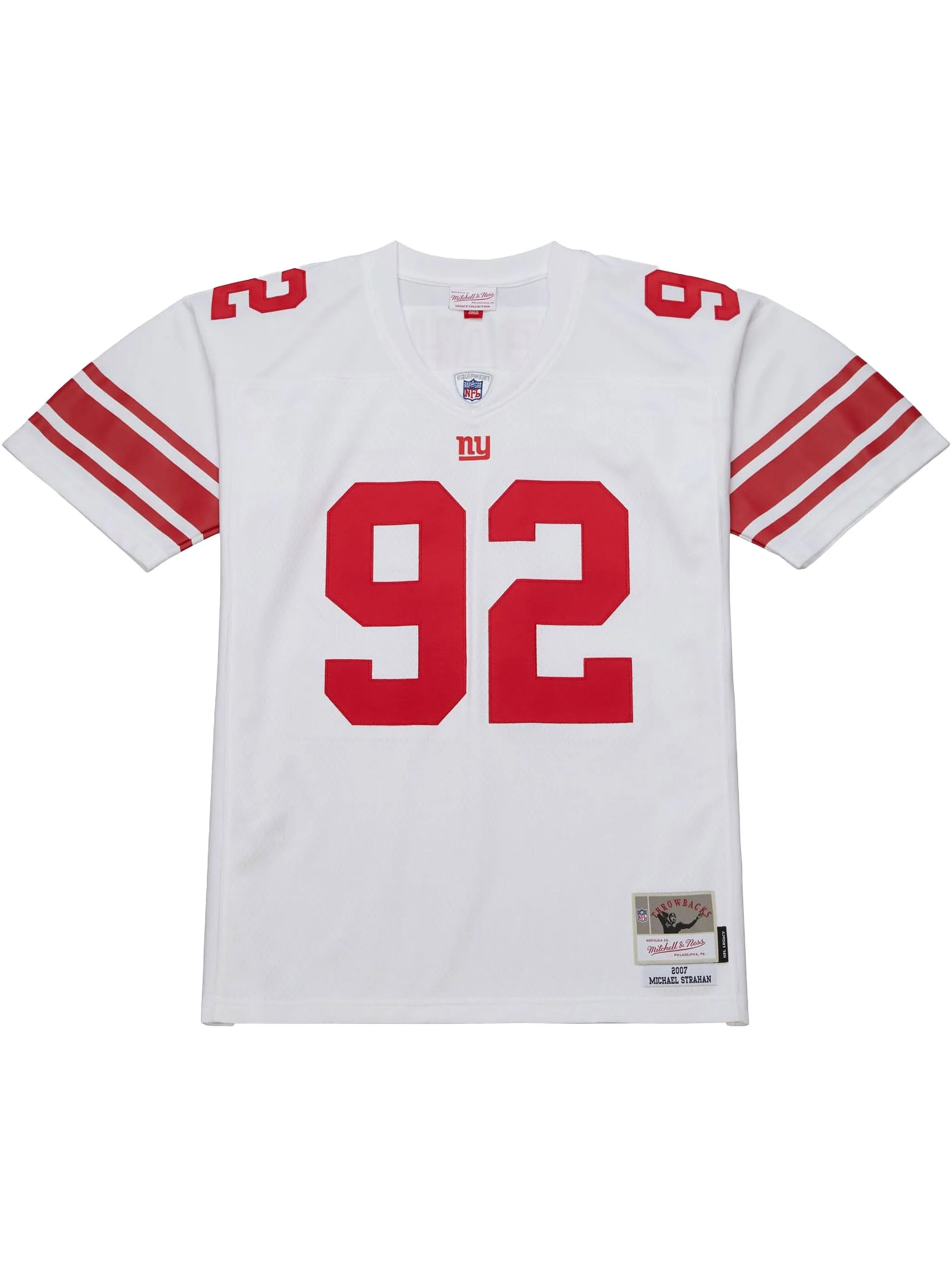

Топ 2007 Michael Strahan New York Giants Legacy Mitchell & Ness, белый