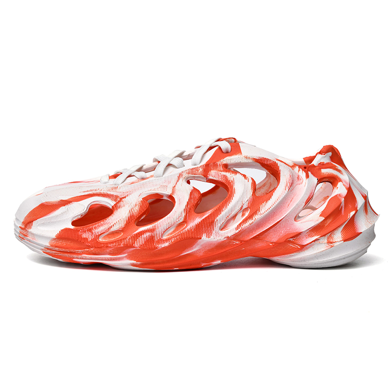 

LONGYING Клоги мужские бело-оранжевые, цвет White Orange