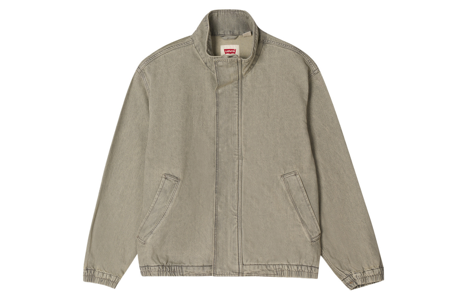 

Levis Куртка унисекс, хаки, коричневые, с воротником-стойкой, средней рабочей одеждой