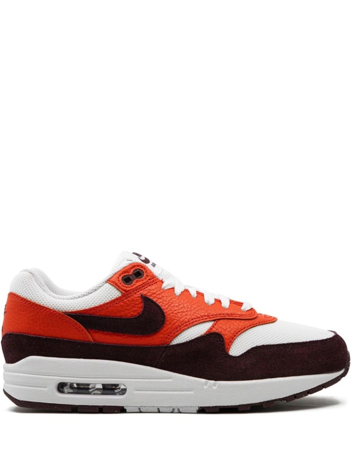 

Nike кроссовки Air Max 1 Burgundy Crush/Picante Red, белый