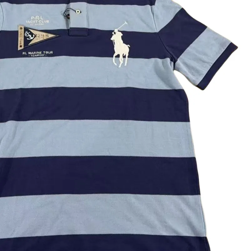 Футболка-поло Big Pony для мужчин Polo Ralph Lauren, синий — фото 4