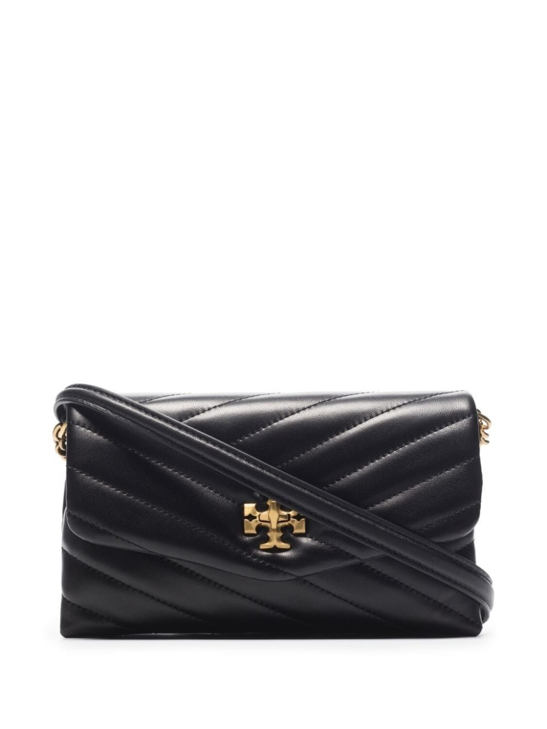 

Tory Burch стеганая сумка через плечо Kira, черный