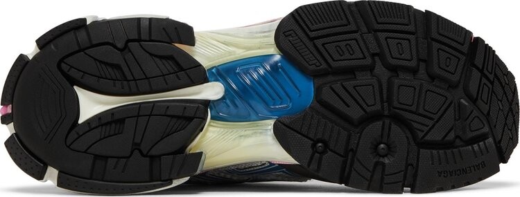 Кроссовки Balenciaga Runner Sneaker 'White Red Blue Pink', белый — фото 4