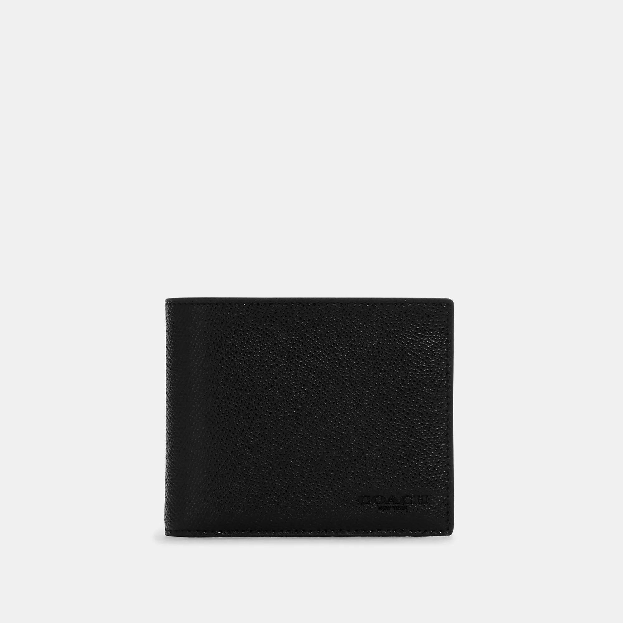 

Кошелек Coach Outlet 3 в 1, черный