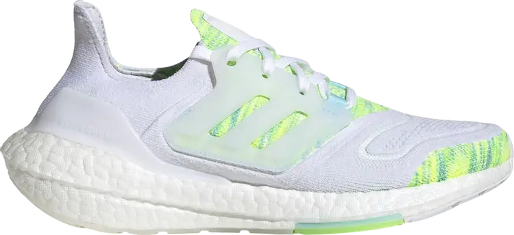 

Кроссовки Wmns UltraBoost 22 'White Bliss Blue Yellow', белый