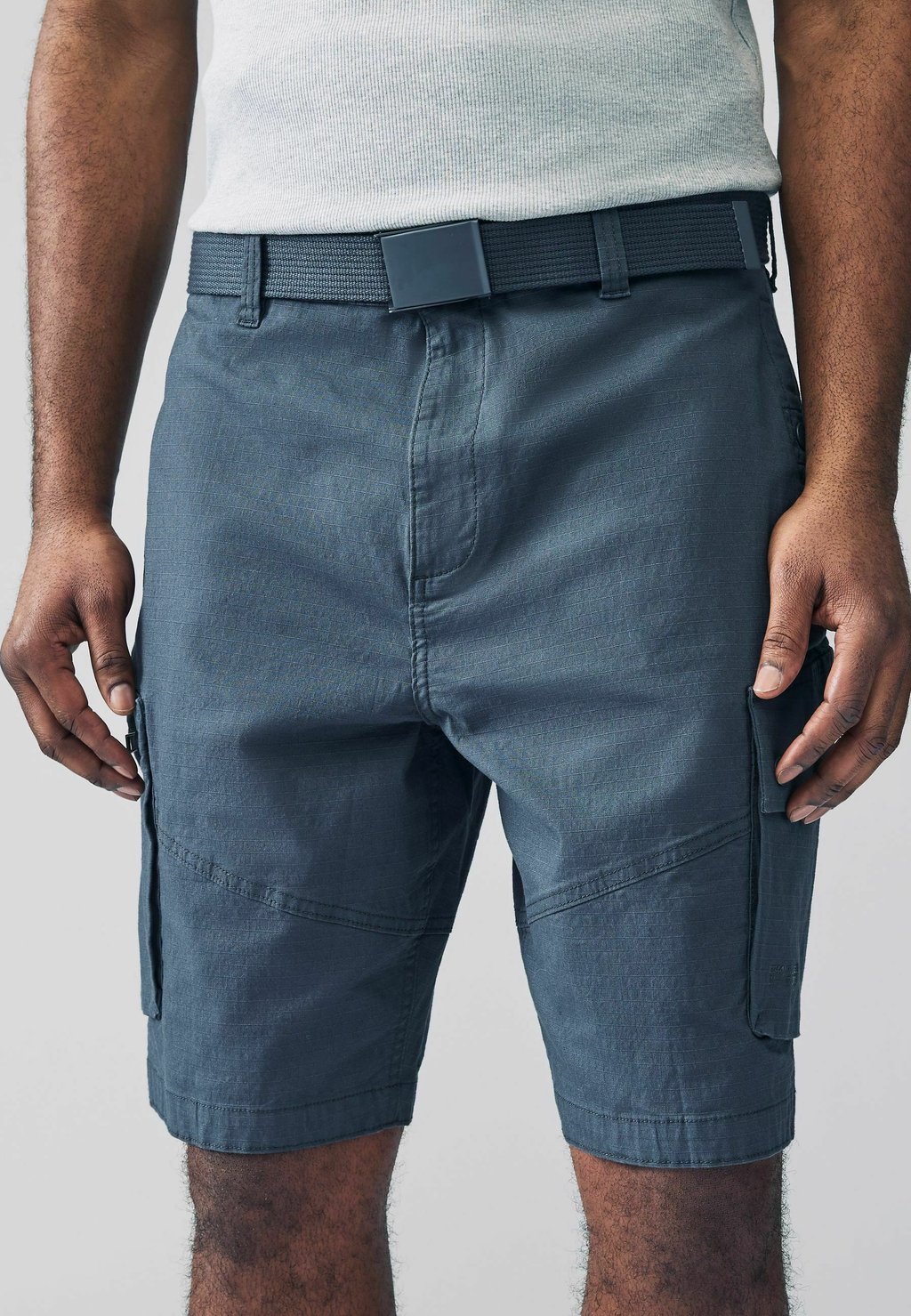 

Шорты REGULAR FIT BELTED CARGO Next, синий