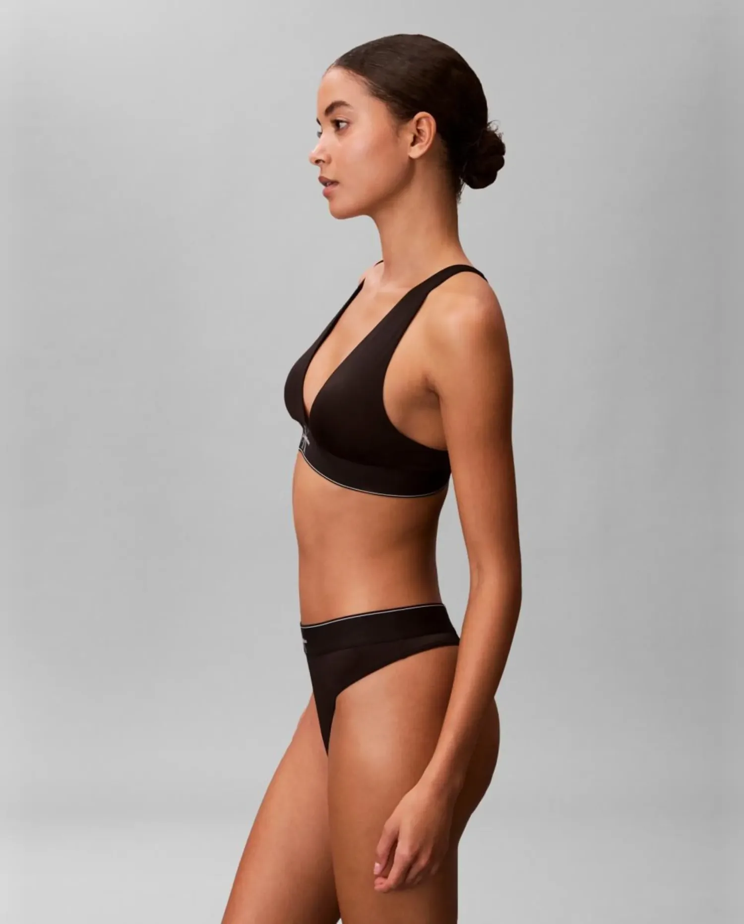 Трусики CK GRAPHIC Calvin Klein, черный — фото 4