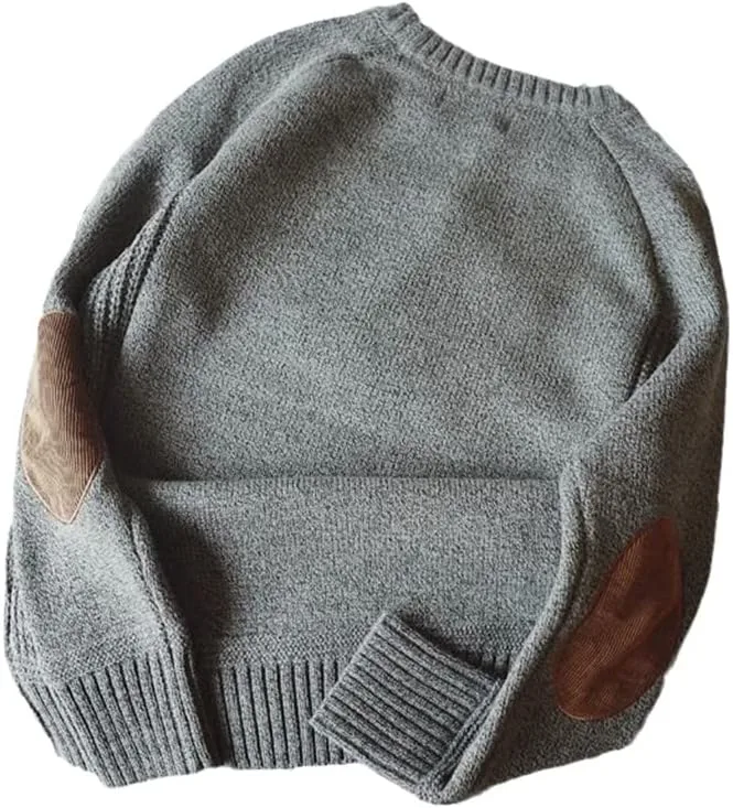 

Толстый грубый шерстяной вязаный свитер мужской Hamthuit