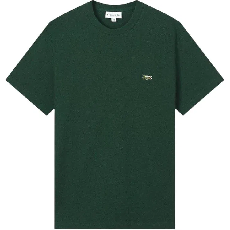 Футболка с круглым вырезом Logo LACOSTE, AFK/Forest Green
