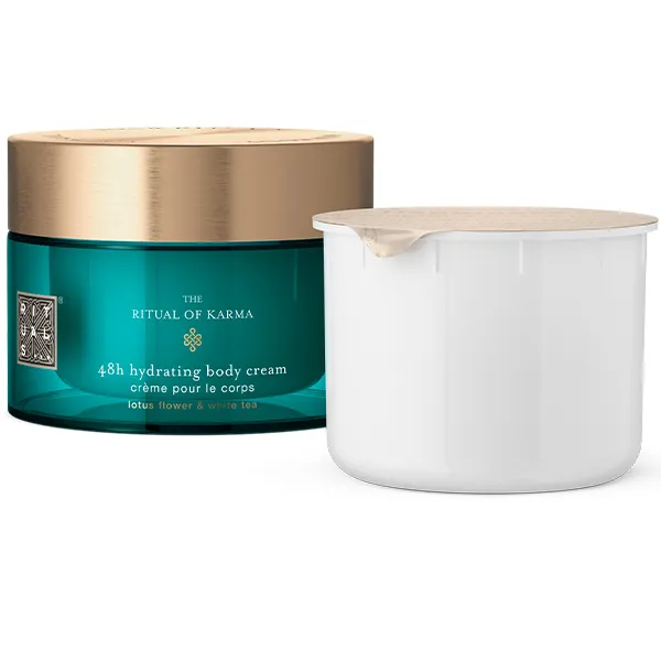 Увлажняющий крем для тела The Ritual Of Karma Crema Corporal Hidratante 48H Rituals, 220 ml — фото 3