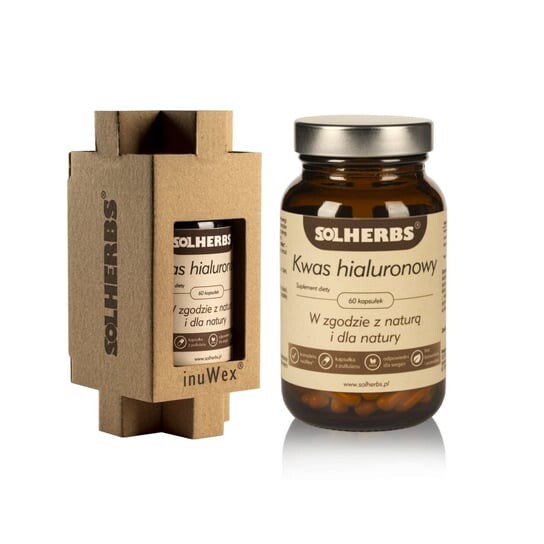 

Solherbs, Гиалуроновая кислота, 60 капсул.