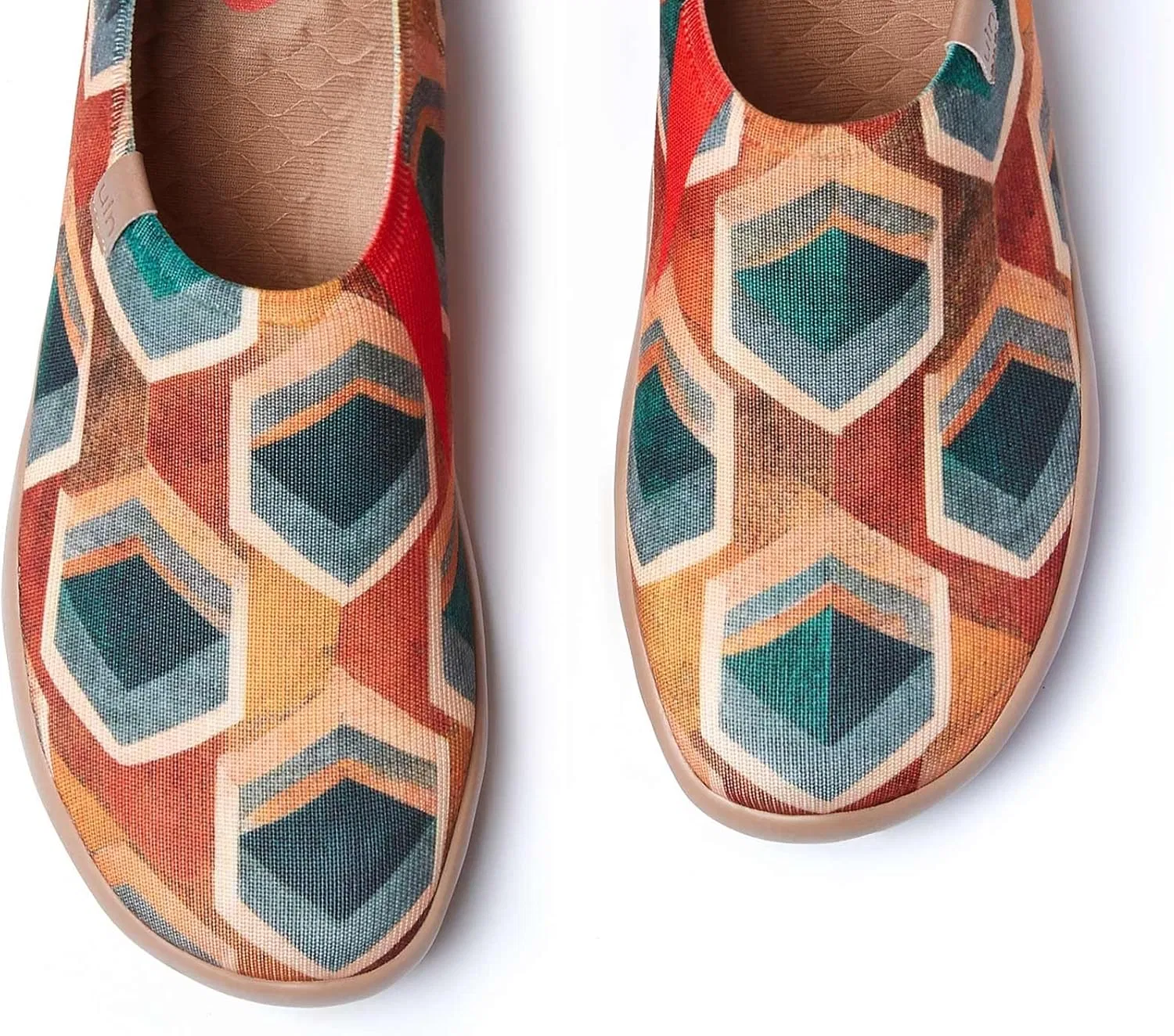 Мокасины расписные UIN, Vintage Tapestry - Knit — фото 4