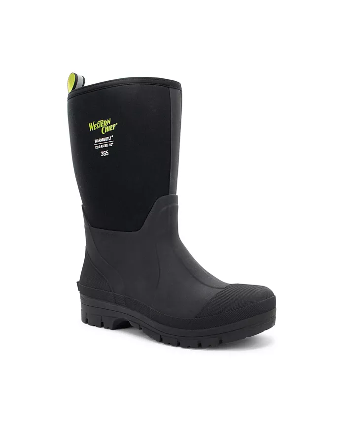 Мужские утепленные ботинки 365 Neoprene Mid для холодной погоды Western Chief, черный — фото 3