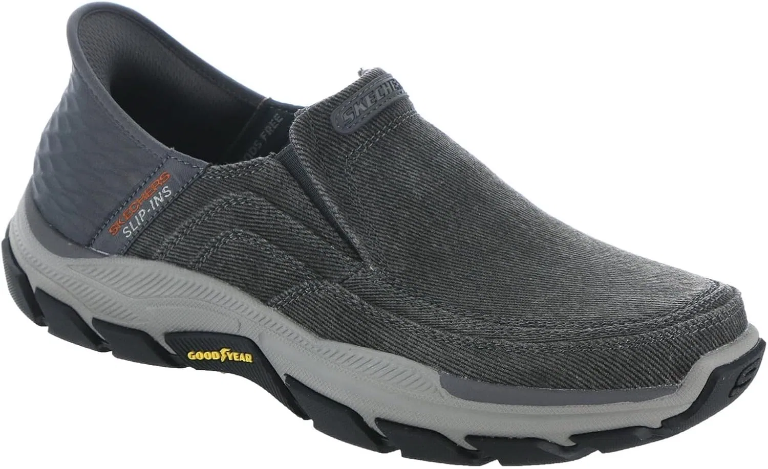 Мужские домашние лоферы Skechers 204810: ResSneaker, серый