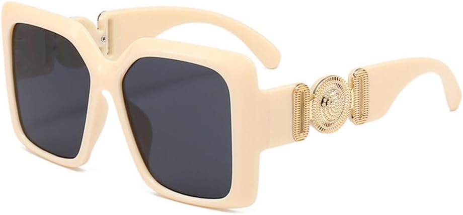 

Популярные солнцезащитные очки 2027 года для женщин, в стиле ретро, ​​для мужчин, модные солнцезащитные очки для путешествий, женские солнцезащитные очки UV400 MTZJH, Beige