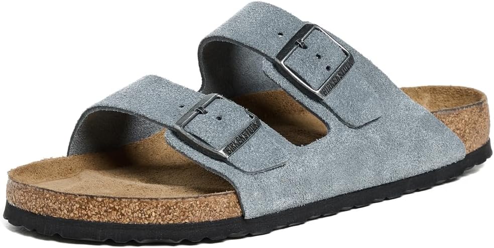 

Мужские сандалии Birkenstock Arizona с мягкой стелькой, серый