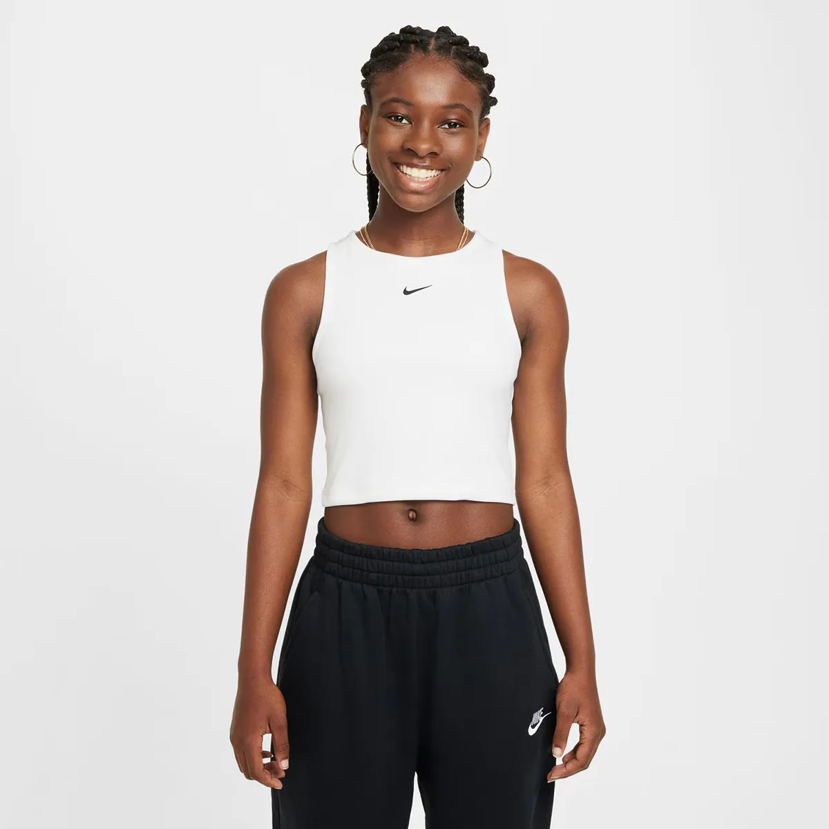 

Футболка для девочек Nike Sportswear, белый