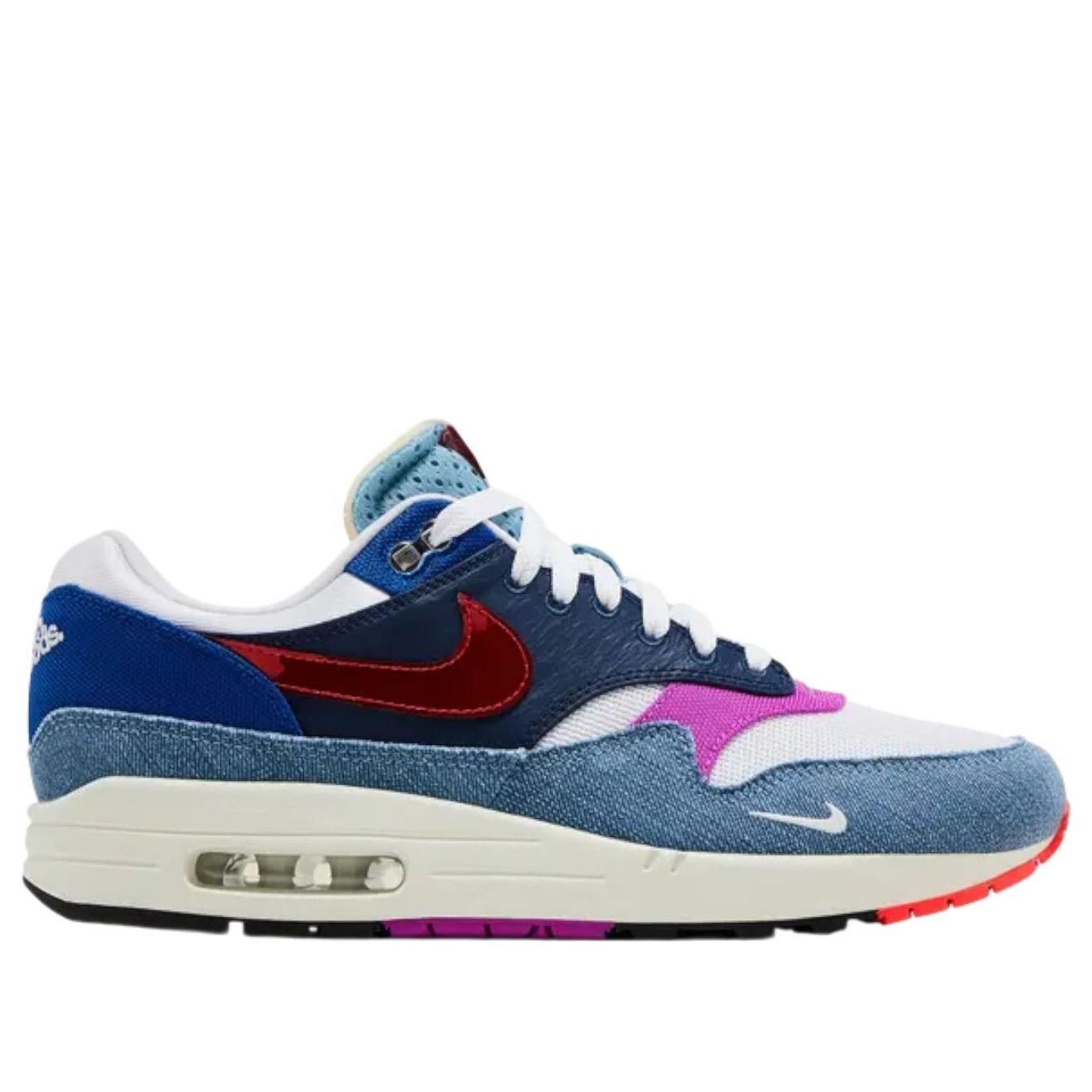 Кроссовки Nike Air Max 1 'Premium Goods Sport Red Varsity Royal' — фото 2