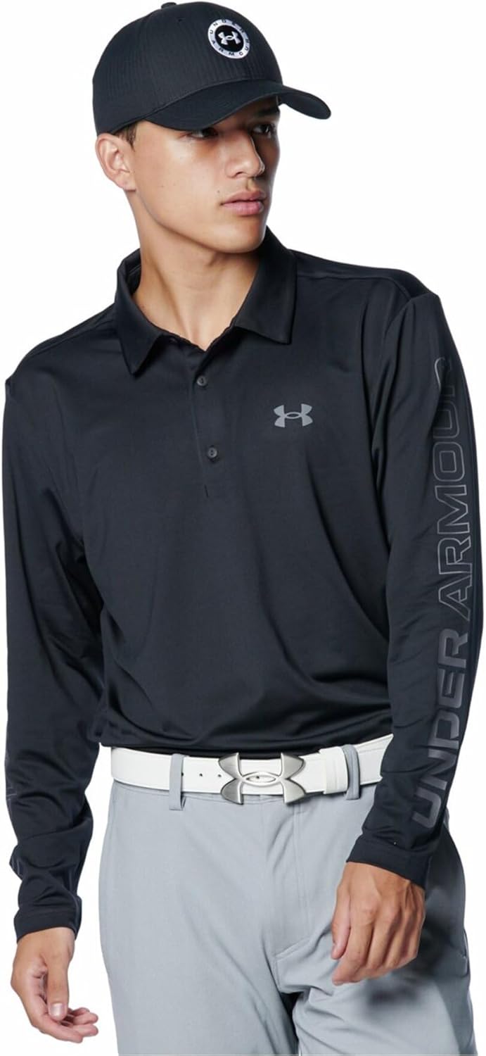

Мужская футболка-поло UNDER ARMOUR UA Playoffs с длинным рукавом, черный