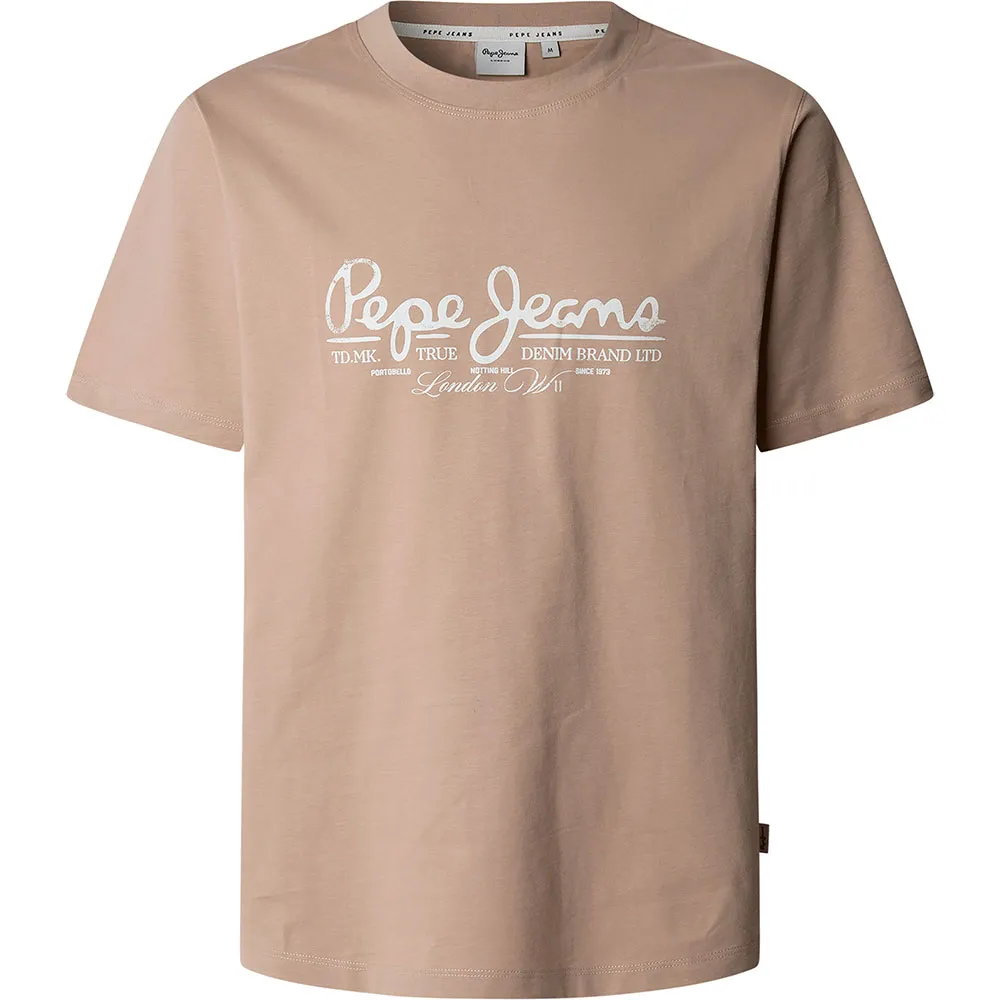 

Футболка с коротким рукавом Pepe Jeans Dumas Tee, бежевый
