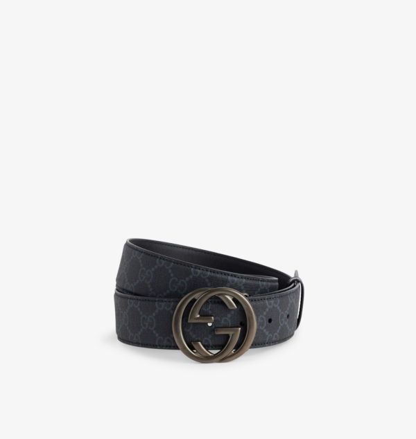 

Ремень из парусины с пряжкой-логотипом Supreme Gucci, мультиколор