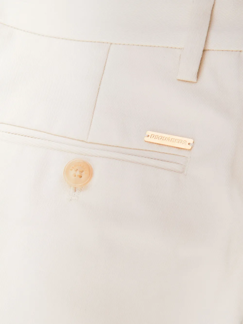 Брюки строгого кроя DSQUARED2 KIDS, нейтральный — фото 4
