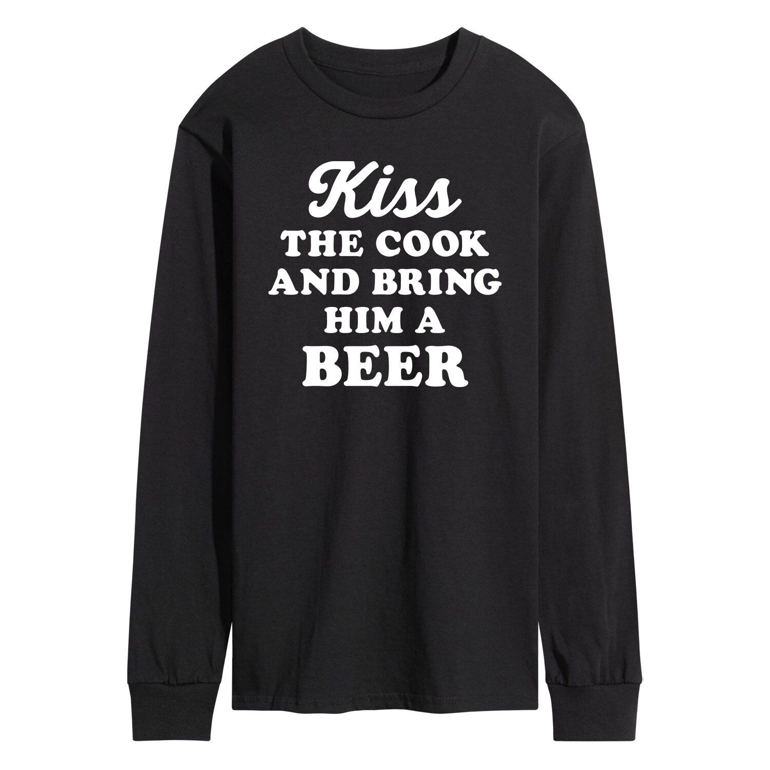 

Мужская футболка Kiss The Cook Bring Beer Licensed Character