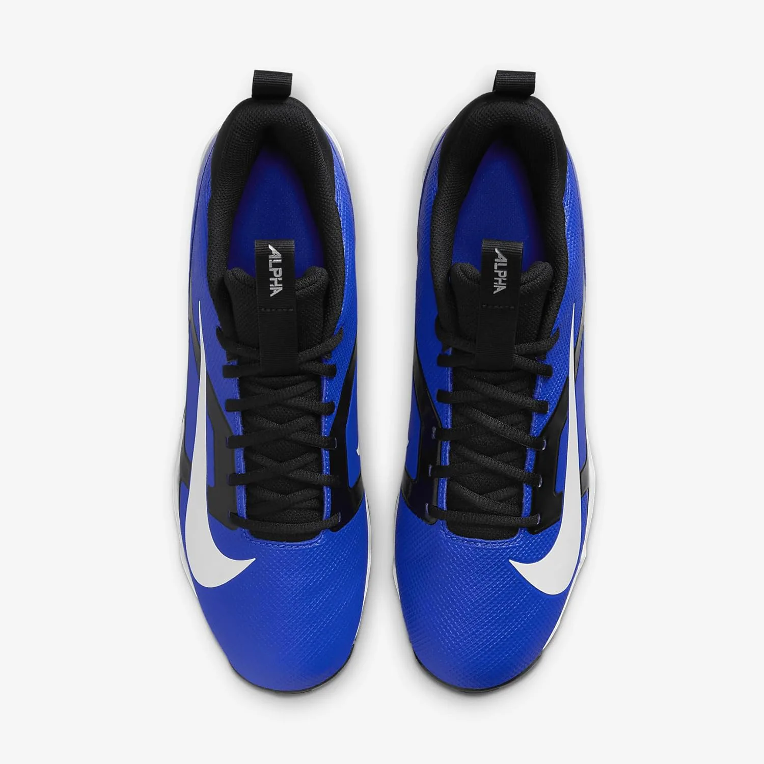Футбольные бутсы Nike Alpha Menace 4 Shark для мужчин, металлик серебристый/темно-синий/белый — фото 3