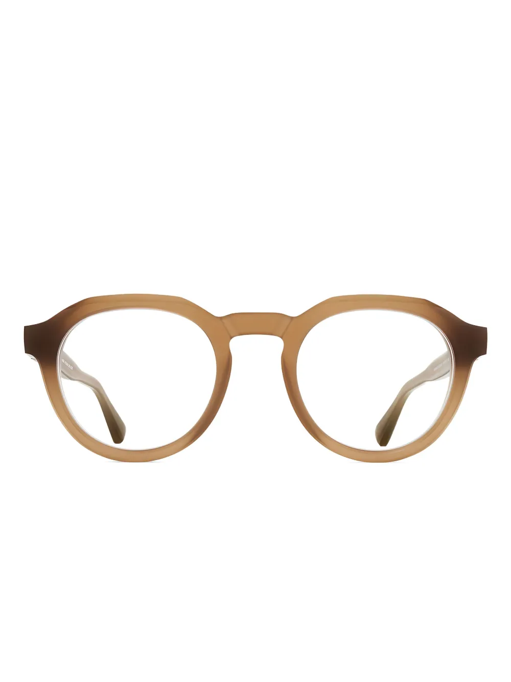 

Круглые очки из ацетата Mykita, коричневый