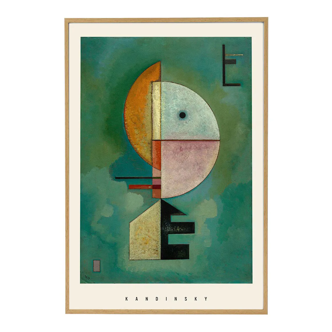 

LAM Upward Kandinsky PSTR Studio Print + Frame Домашний офис El Corte Inglés